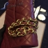 Chanel 2.55 middle size burgundy original lambskin